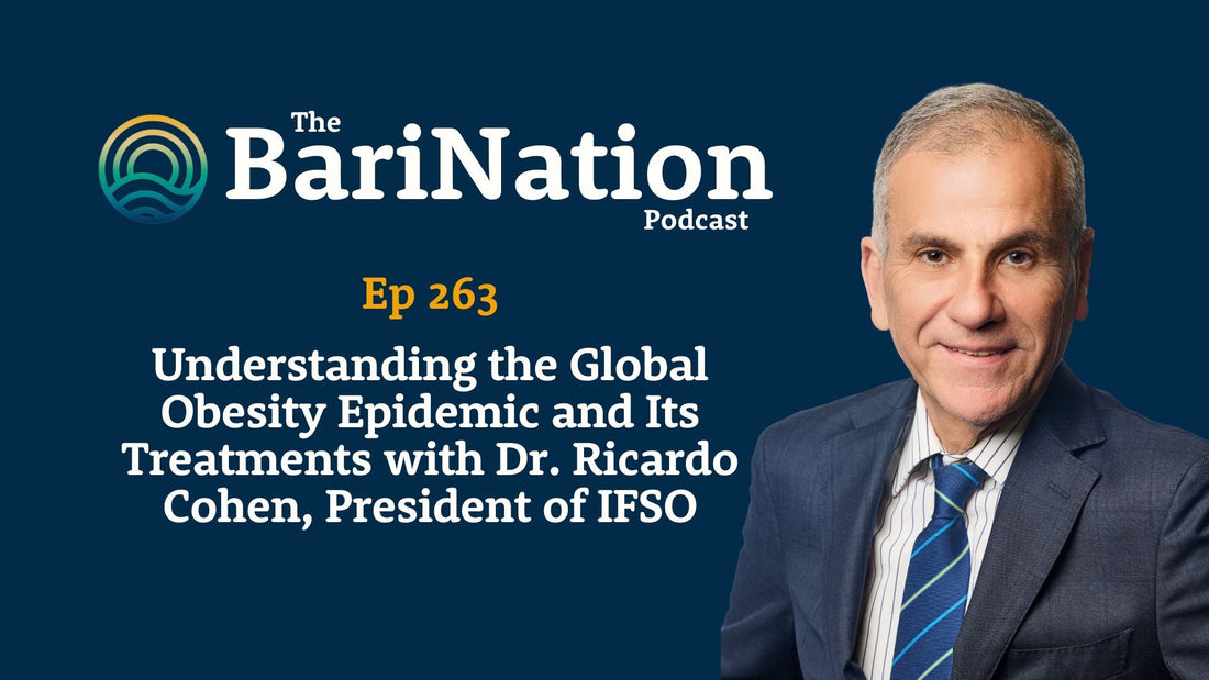 Ep 263 - Understanding the Global Obesity Epidemic and Its Treatments with Dr. Ricardo Cohen, President of IFSO