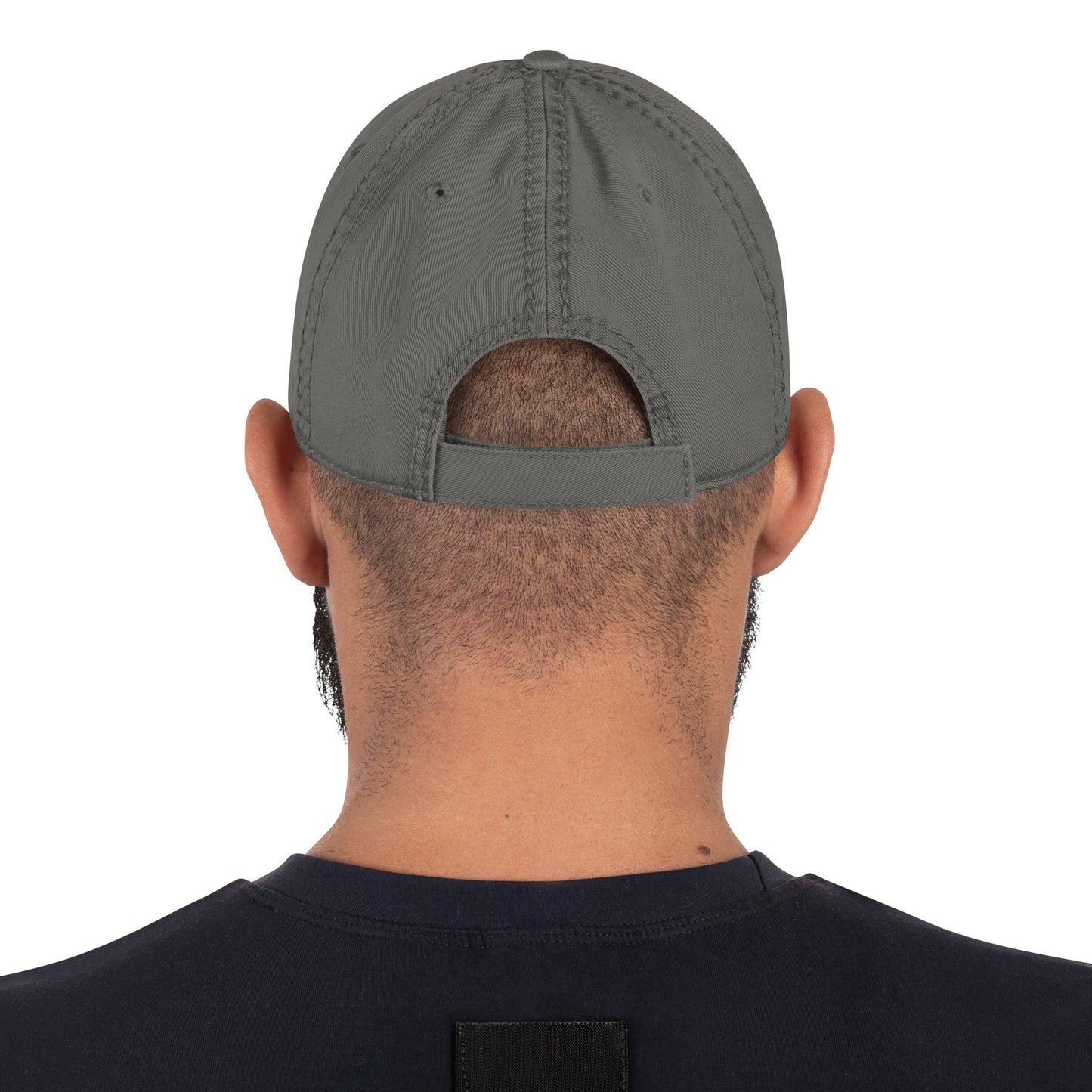 Bari Pride and Proud Distressed Dad Hat- Black, Navy, Gray