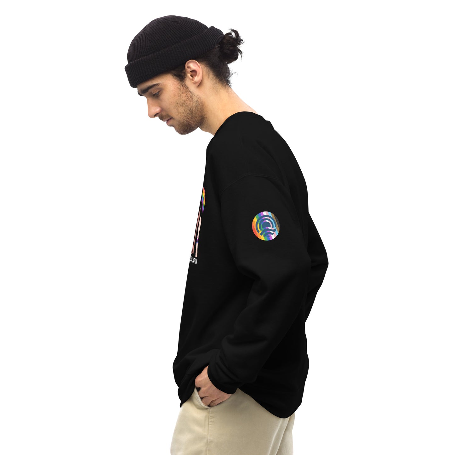Unisex Raise Your Hands Pride Sweatshirt (Darker Colors)