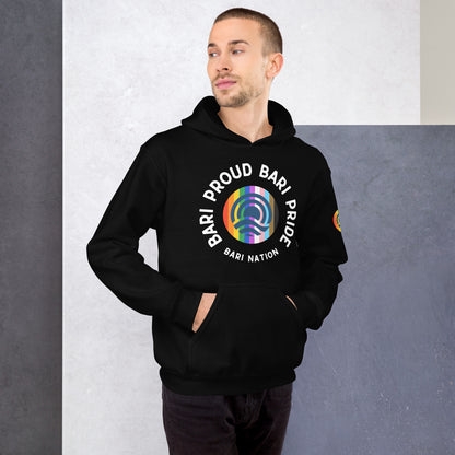 Unisex Bari Pride and Proud Hoodie (Darker Colors)