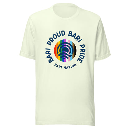 Unisex Bari Pride and Proud T-Shirt (Lighter Colors)