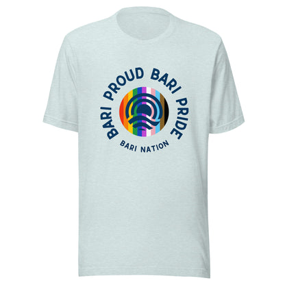 Unisex Bari Pride and Proud T-Shirt (Lighter Colors)