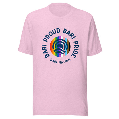 Unisex Bari Pride and Proud T-Shirt (Lighter Colors)