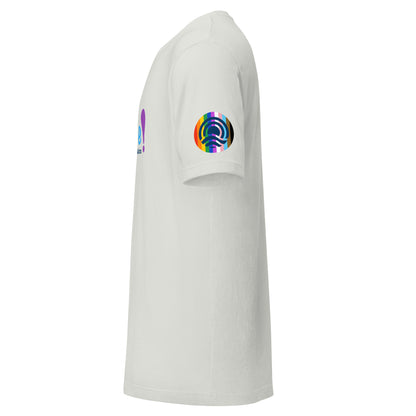 Unisex Pride Block Letter T-Shirt (Lighter Colors)
