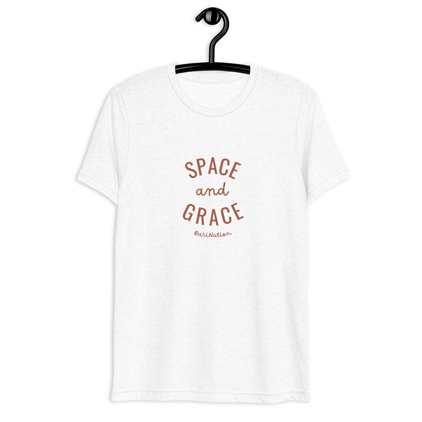 Space & Grace Women's Crew Neck T-Shirt