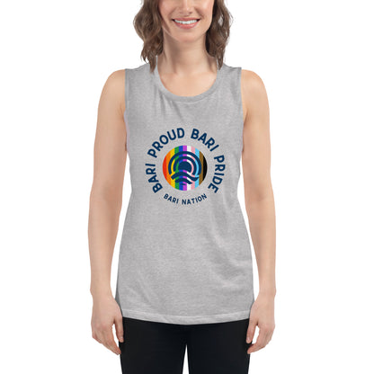 Ladies’ Bari Pride and Proud Muscle Tank
