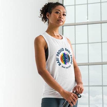 Ladies’ Bari Pride and Proud Muscle Tank
