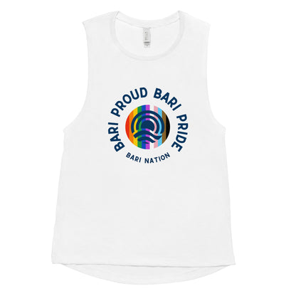 Ladies’ Bari Pride and Proud Muscle Tank